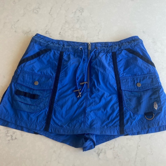 Free People Movement blue skort, size large - Picture 1 of 9